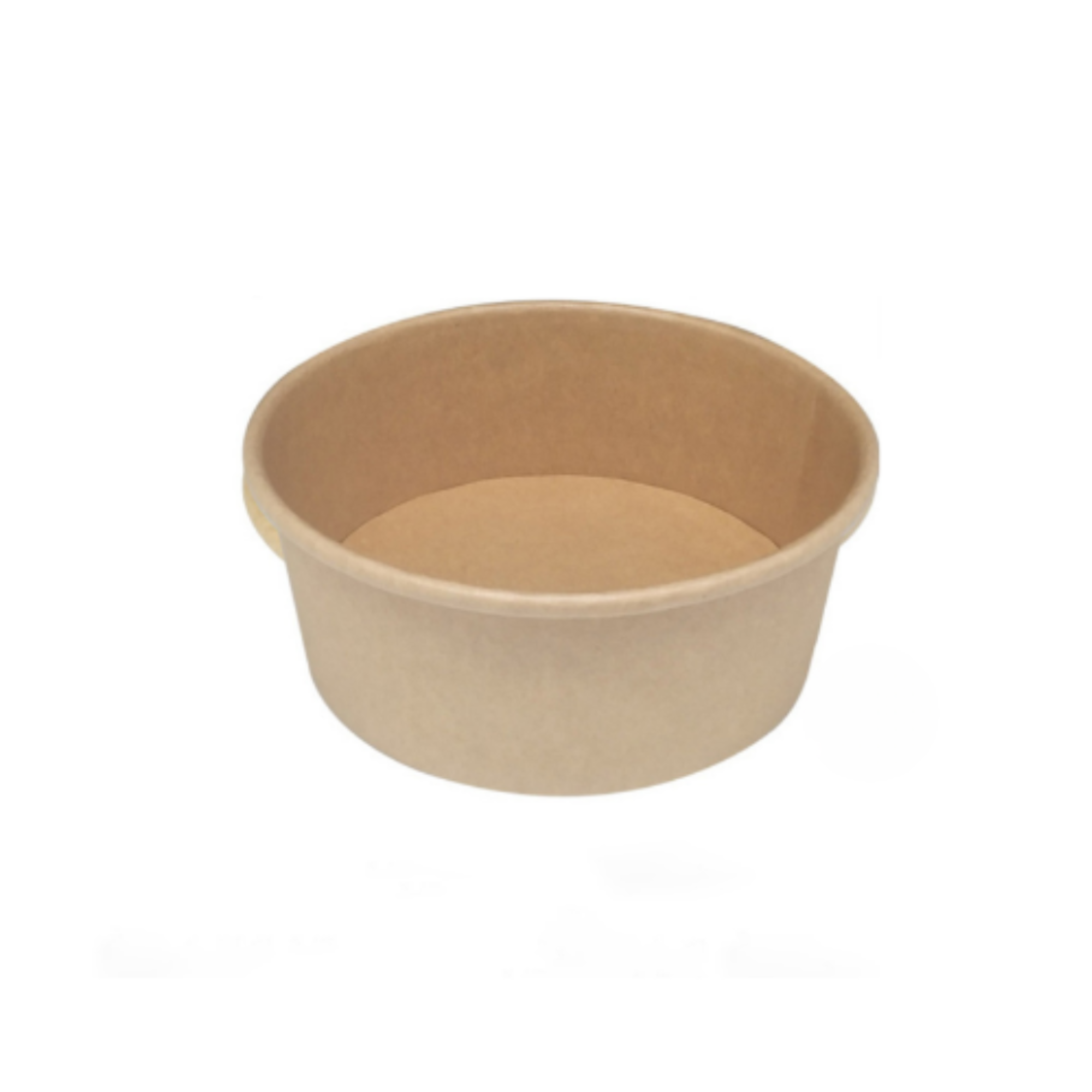 Pot salade en carton kraft brun 2000 ml